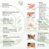 Price List – From March 2019